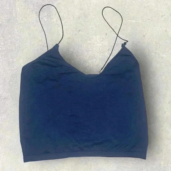 Free People Tops - Intimately free people blue crop top size xs/ small NWOT